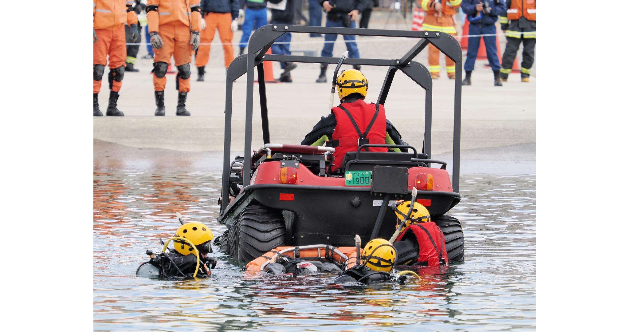 「かながわ消防」訓練、3年ぶりに実施！