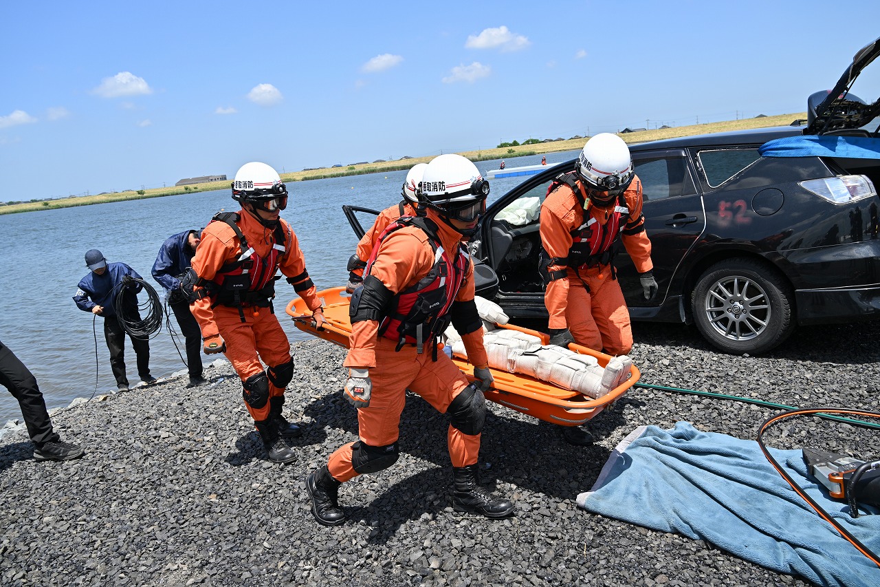 激甚化する水害に備えよ！<br>第72回利根川水系連合・総合水防演習<br>ー千葉県香取市ー