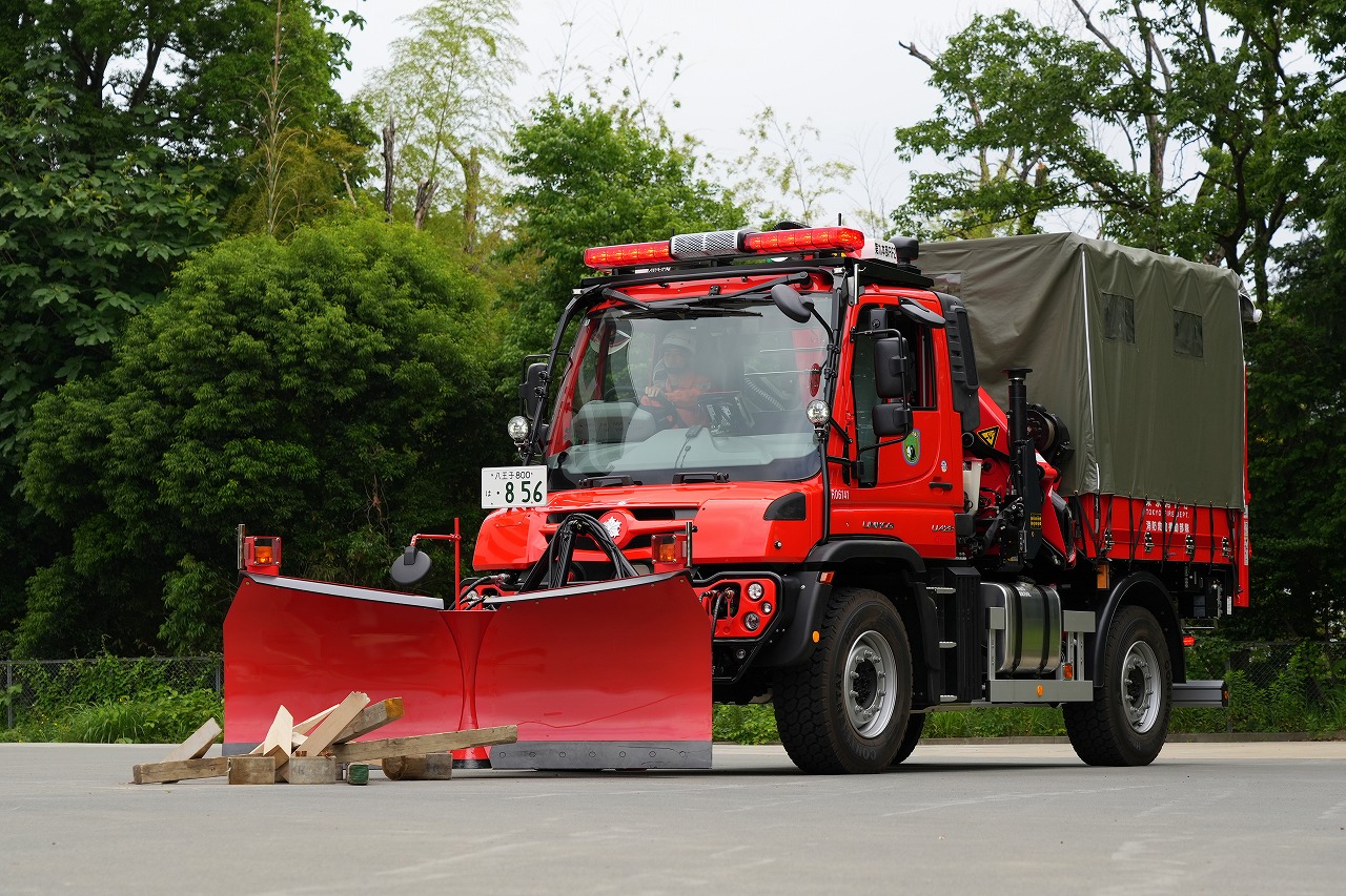 富士山大規模噴火に備える<br>東京消防庁が生んだ“かつてない救助車”